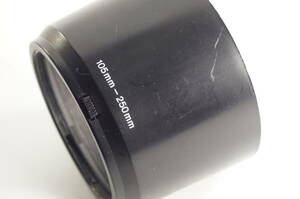 RBGF10『送料無料 並品』 ZENZA BRONICA 105mm-250mm ゼンザブロニカETR E105-250mm用レンズフード