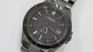 ★【CITIZEN】試着のみ　シチズン　アテッサ　ACT Line ブラックチタン　エコドライブ　CB3035-72E/H128-001R704　メンズ　腕時計