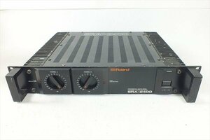 ★ Roland ローランド SRA-2400 アンプ 音出し確認済 中古 現状品 240401C4552A