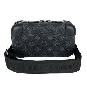 ルイ・ヴィトン LOUIS VUITTON ホライゾン クラッチ M45579 モノグラム・エクリプス クラッチバッグ ショルダーバッグ メンズ 中古