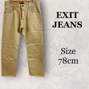 1269 exit jeans【L】チノパン　ベージュ　コットン