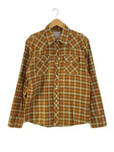TOYs McCOY◆TAXI DRIVER PRINTED COTTON CHECK WESTERN SHIRT/ウエスタンシャツ