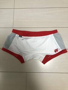 EGDE ショートスパッツ パンツ SHORT SPATS S サイズ メンズ 下着 ホワイト