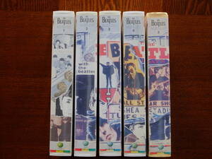 THE BEATLES ANTHOLOGY 1～5、Apple、ＶＨＳhi-fiテ－プ、TOSHIBA　EMI、DOLBY　SURROUND、Approx79min、STEREO　MONO、NTSC、