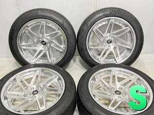 中古タイヤ サマータイヤ ホイールセット 4本セット 235/55R20 WORK ジーストST3 20x9.0 17 114.3-5穴 ブリヂストン アレンザ001