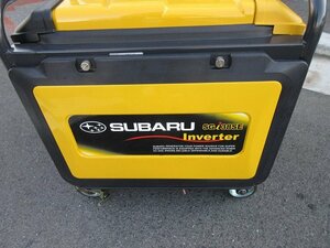 ▲▽6353 （イ） 状態良好 ＳＵＢＡＲＵ スバル　インバーター発電機 100V　SGi38SE　3.8KVA　稼働8.9時間△▼