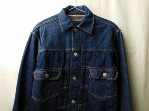 40s50s ビンテージ Levis リーバイス 517XX 2ND セカンド ブランケット付き Gジャン 革パッチ 片面タブ ミントコンディション オリジナル