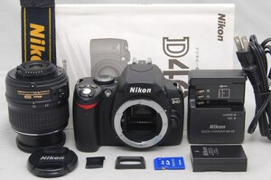 ●美品●初心者入門フルセット● Nikon ニコン D40 純正 レンズキット AF-S 18-55 ●届いたらすぐに撮影OK●丁寧な対応で安心●D70