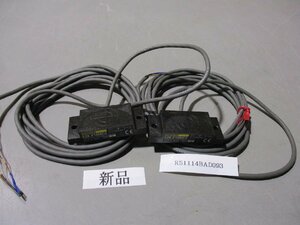 中古 OMRON CAPACITIVE PROXIMITY SWITCH E2K-F10MC2 フラットタイプ近接センサ 2個 (R51114BAD093)