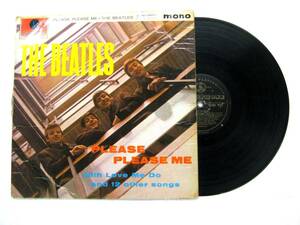 1963 UK MONO盤Gold Parlophone /Beatles /Please Please Me マザー1