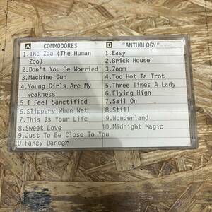 シHIPHOP,R&B COMMODORES - ANTHOLOGY アルバム,MEGA RARE TAPE 中古品