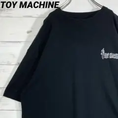 《大人気》TOY MACHINE 半袖Tシャツ デカプリント XL ブラック