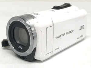 【動作保証】JVC GZ-R70-W ビデオカメラ ハンディカム 防水 2014年製 中古 F8788881
