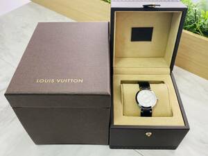 G4726 未使用品 ルイヴィトン LOUIS VUITTON タンブールスリム 8Pダイヤ Q12MG レディース LV 時計