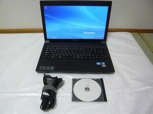 [送料無料] ■ ノートパソコン Lenovo B590 SSD Windows7 リカバリーディスク付 ■