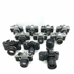 フィルムカメラ レンズ おまとめセット Canon PELLIX / MINOLTA SRT101 / PENTAX SV 他【CEAA1007】