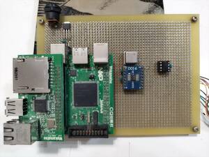 【ARM】CQ-FRK-NXP-ARM マイコン基板とLAN＆SDカード拡張子基板（組立完成品）