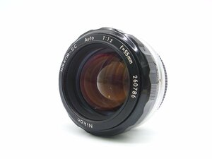 p038 Nikon NIKKOR-S.C Auto 55mm f1.2 USED