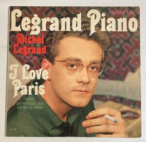ミシェル・ルグラン (Michel Legrand) with Guy Pedersen(b),Gus Wallez (ds) / Legrand Piano 米盤LP Columbia CL 1441 Promo