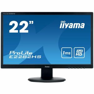 iiyama モニター ディスプレイ E2282HS-B1 (21.5インチ/フルHD/TN/HDMI,D-sub,DVI-D/3年保証)