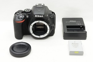 【適格請求書発行】良品 Nikon ニコン D5600 ボディ デジタル一眼レフカメラ【アルプスカメラ】240415c