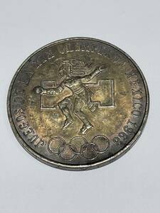 メキシコオリンピック 銀貨 1968オリンピック記念コイン メキシコオリンピック記念 メキシコ銀貨 記念硬貨 