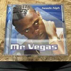 ● HIPHOP,R&B MR. VEGAS - HEADS HIGH アルバム,INDIE CD 中古品