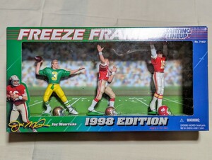 Kenner STARTING LINEUP (FREEZE FRAME)　ジョー・モンタナ　フィギュア　NFL　(約9.5～11cm)