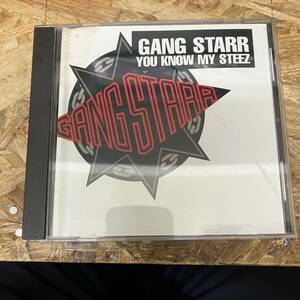 シ● HIPHOP,R&B GANG STARR - YOU KNOW MY STEEZ INST,シングル,MEGA RARE!!!!! CD 中古品