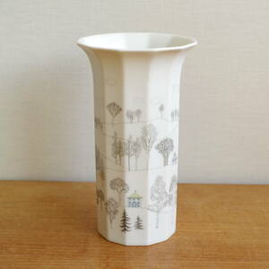 【ビンテージ】ローゼンタール 冬の旅 ベース 花器 花瓶 大サイズ スタジオライン ドイツ製 Vase