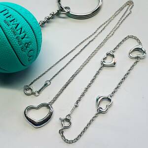 【TIFFANY&Coまとめて】★艶出し済み★　SV925ブレスレット　SV925ネックレス　キーホルダー　アクセサリー　ティファニー