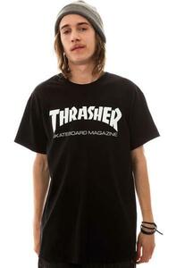 Thrasher (スラッシャー) JP Tシャツ Skate Mag T-Shirt Black ブラック (M) スケボー SK8 スケートボード