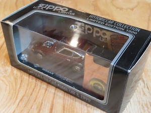 ★コレクター放出品デッドストック！Zippo/ジッポ NISSAN/ニッサンフェアレディー240ZG 1：43スケールミニカー付2000年頃製 ヴィンテージ★