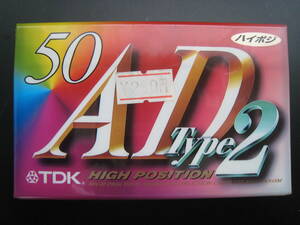 TDK ハイポジAD Type2 50分 未使用 送料込み