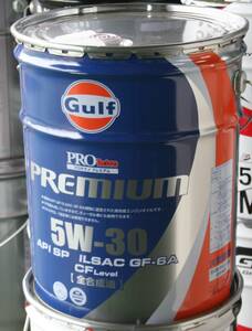 ☆ Gulf 全合成OIL. PRO Techno PREMIUM 5W-30. API-SP. 20Lです