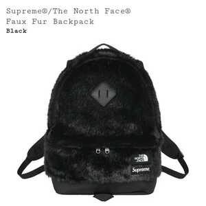 supreme THE NORTH FACE faux fur backpack black シュプリーム ノースフェイス バックパック ブラック 2020 fw aw 新品