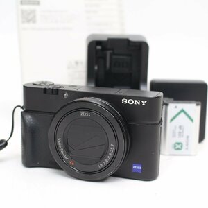 572)【1円スタート♪】SONY ソニー Cyber-shot サイバーショット DSC-RX100M3 コンパクトデジタルカメラ ブラック