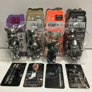 激レア ベアブリック シリーズ18 32 39 43 ターミネーター 4種セット (BE@RBRICK terminator アーノルド・シュワルツェネッガー)