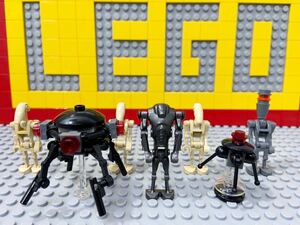 ☆スターウォーズ☆ レゴ　ミニフィグ　プローブ・ドロイド　スーパー・バトルドロイド など　( LEGO 人形 ロボット 帝国軍