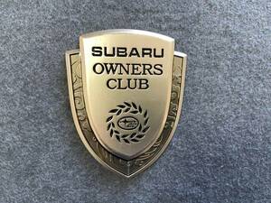 スバル SUBARU メタルカーエンブレム 車用デカール 飾り 金属ステッカー シール バッジ ドレスアップ 1個 ゴールド 15番