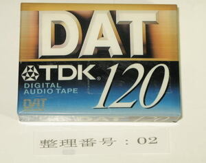 TDK　　DA-R120S　　DATカセットテープ　　　未使用　　002