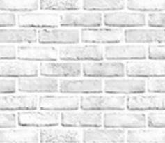 ３D立体にみえる 白レンガ模様壁紙 幅４５ｃｍ 長さ１０ｍ 防水 裏面接着材シール 煉瓦 アンティーク リフォーム　日本全国送料無料