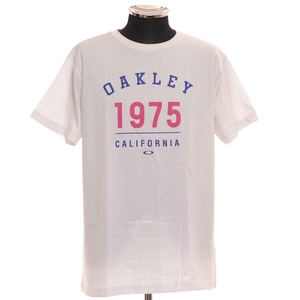 〇509570 OAKLEY オークリー ○Tシャツ 半袖 サイズXL メンズ ホワイト