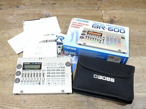 1円スタート BOSS BR600 ノート ブック サイズの8トラック・デジタル・レコーダー ステレオ・マイク内蔵、電池駆動にも対応 レコーディング