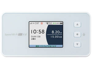 【新品未使用】au NEC Speed Wi-Fi 5G X12 NAR03 アイスホワイト 利用制限〇 モバイルルーター au版