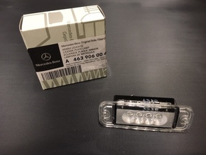 メルセデスベンツ　Gクラス　ライセンスランプ　LED　未使用　点灯確認済み　LDA-463348