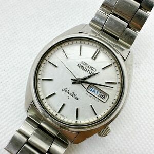 A2404-10-17 １円スタート 自動巻き　稼働品　　美品　SEIKO5actus SilverWave　セイコー5アクタス　シルバーウェーブ　メンズ腕時計