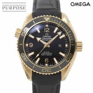 新品同様 オメガ OMEGA シーマスター プラネットオーシャン コーアクシャル 600M 232 63 38 20 01 001 K18PG デイト Seamaster 90230136