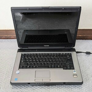 中古ノートパソコン　ノートPC　東芝TOSHIBA dynabook Satellite PXW/57FW 通電のみ確認　画面表示無し　詳細不明　動作未確認　現状品