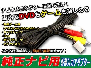 メール便送料無料 VTR アダプター 入力 ホンダ VXH-108VFi 2009年モデル カーナビ DVDプレーヤー 外部機器再生